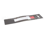 36144 Blodgett Decal, Control Iq2 Dfg-50