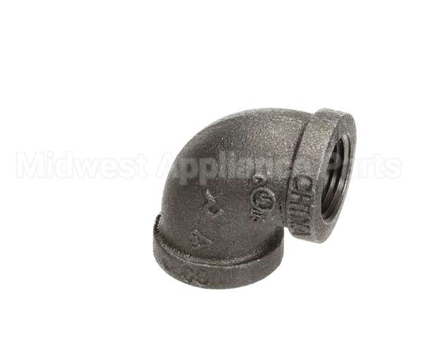 3620 Hardt Elbow 1/2 Npt Blk 150Lbs Wog 90Deg.