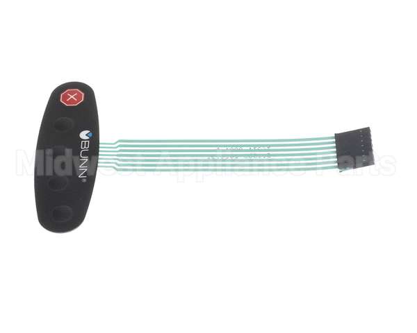 36231.0001 Bunn Switch, Membrane Prgm W/Stop