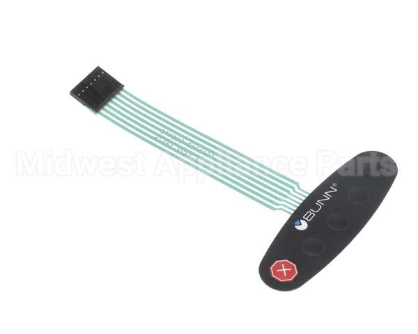 36231.0001 Bunn Switch, Membrane Prgm W/Stop