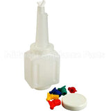 3648 Compatible Traex Bottle, 48 Oz, Sq, W/Lid, Nck, Spt