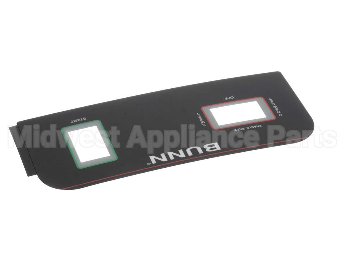 36590.0002 Bunn Decal, Cont Panel W/Sweetner