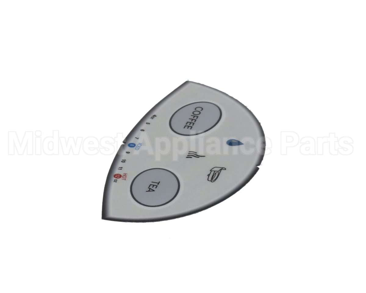36891.0102 Bunn Decal, Control Panel Mca Am (Taco Bell)