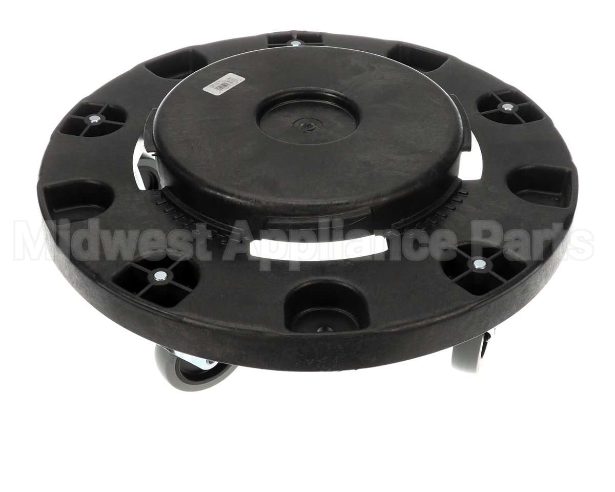 3691103 Carlisle Bronco Black Standard Round Container Do