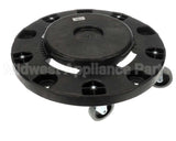 3691103 Carlisle Bronco Black Standard Round Container Do