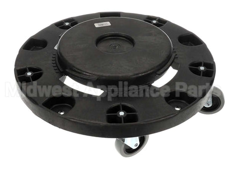 3691103 Carlisle Bronco Black Standard Round Container Do