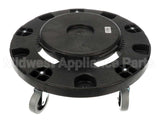 3691103 Carlisle Bronco Black Standard Round Container Do