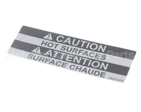 369668 Lincoln Label Caution Hot