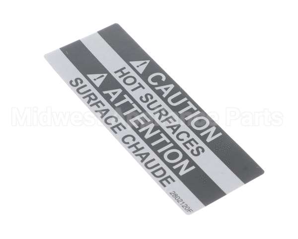 369668 Lincoln Label Caution Hot