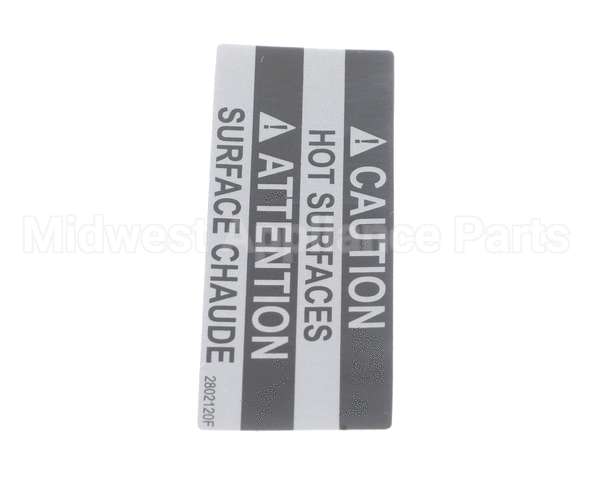 369668 Lincoln Label Caution Hot