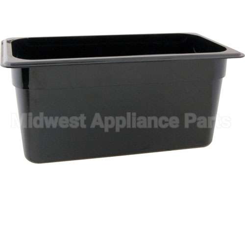36CW110 Compatible Cambro Food Pan 1/3 X 6In Black