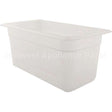 36PP-190 Compatible Cambro Pan 1/3 X 6 Plastic Semi-Clear