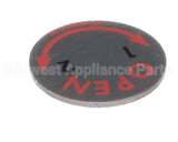 37000094 Blodgett Cap,Door Handle Steel Look