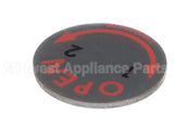 37000094 Blodgett Cap,Door Handle Steel Look
