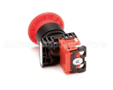 3700014 Ayr King Safety Off Button Red