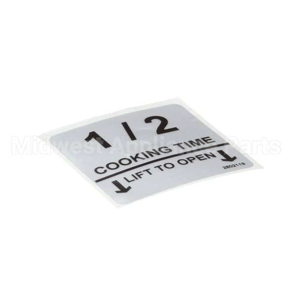 370032 Compatible Lincoln Label 1/2 Cooktime