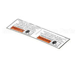 37528 Henny Penny Label - Bi-Ling Disc. Power