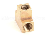 376035 Stoelting Fitting; Brass Tee 1/8-27