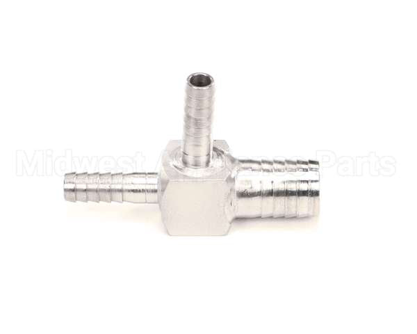 376041 Stoelting Fitting; 3 Way Tee; Sstl