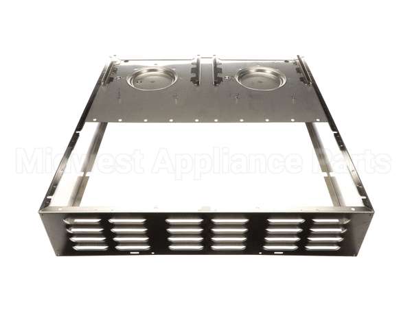 37920.0117 Bunn Hood Weldment, Icb Twin Lp 2.0 Hrd Rails