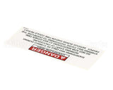 37933 Henny Penny Label-Danger Stirring