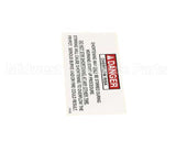 37933 Henny Penny Label-Danger Stirring