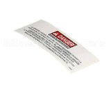 37989 Henny Penny Label-Danger Stirring Fre