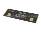 380-00064 Grindmaster Cecilware Label, Iced Tea - Ltb/Tb3