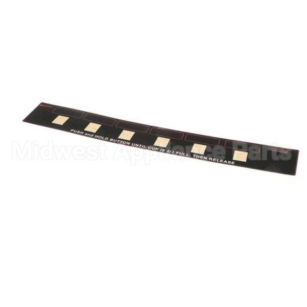 380-00151 Compatible Grindmaster Label Sw Panel Gb6Mp
