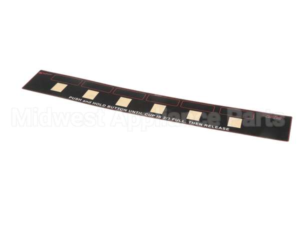 380-00151 Grindmaster Cecilware Label Sw Panel Gb6Mp