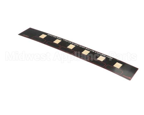 380-00151 Grindmaster Cecilware Label Sw Panel Gb6Mp