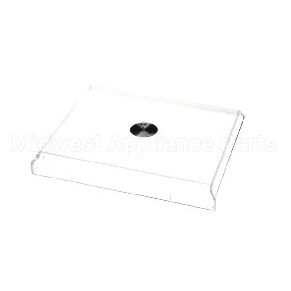 3802L-13 Compatible Vollrath Lid, Full Size Straw Boss Clr
