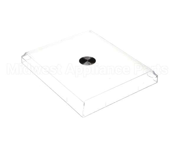 3802L-13 Vollrath Lid, Full Size Straw Boss Clr