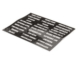 38749.0000 Bunn Decal, Flvr Labels Imix (New)