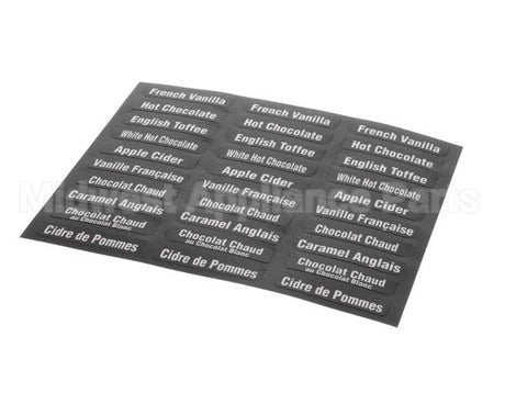 38749.7000 Bunn Flavor Decals Imix Eng/Fre