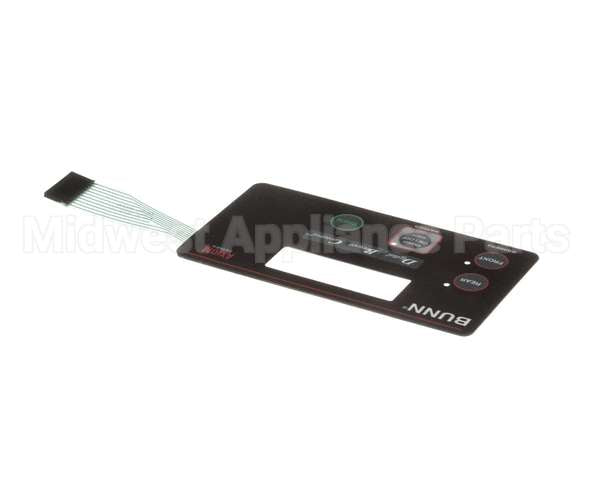 38876.0005 Bunn Switch, Membrane Left Nonbatc