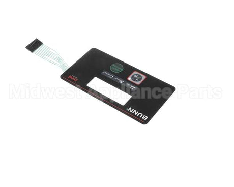 38876.7002 Bunn Switch,Membrane No Warmers Eng/Fre&
