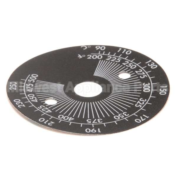 38987 Compatible Blodgett Decal, Thermostat Round