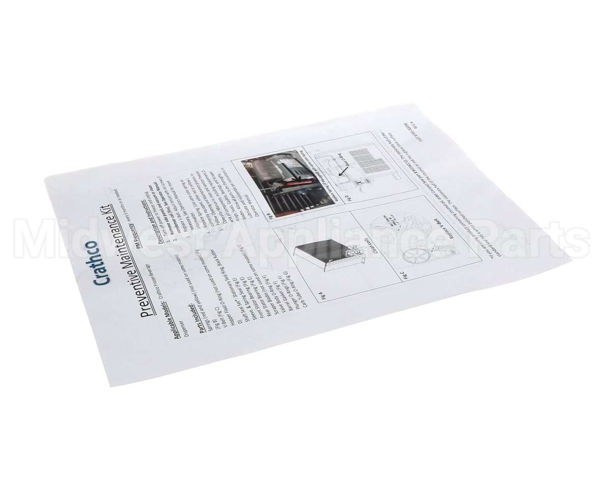 390-00098 Grindmaster Cecilware Instructions Pm Kit Cfb