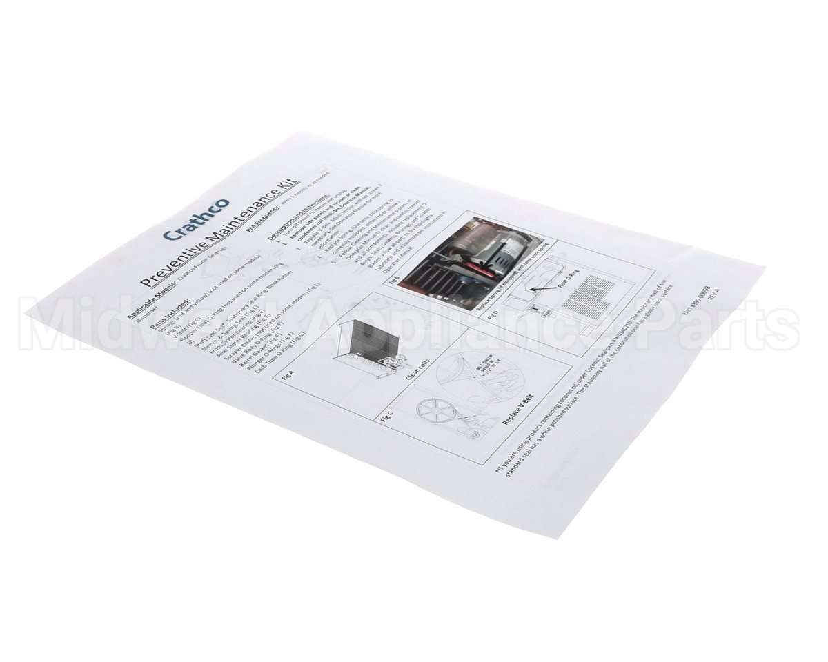 390-00098 Grindmaster Cecilware Instructions Pm Kit Cfb