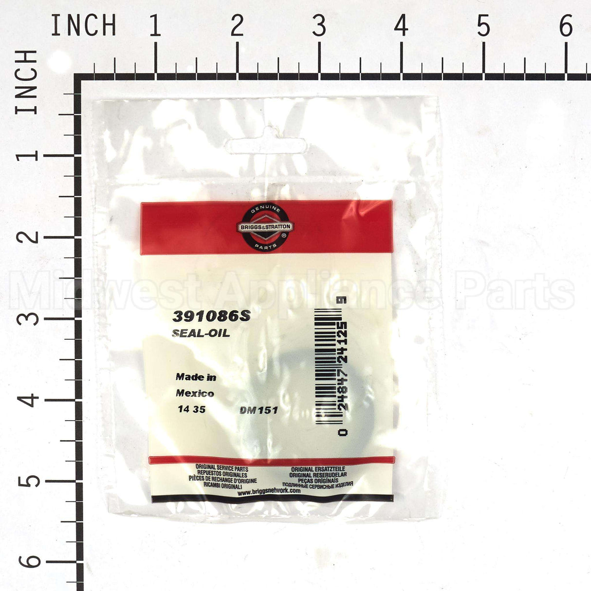 391086S Briggs & Stratton Seal-Oil