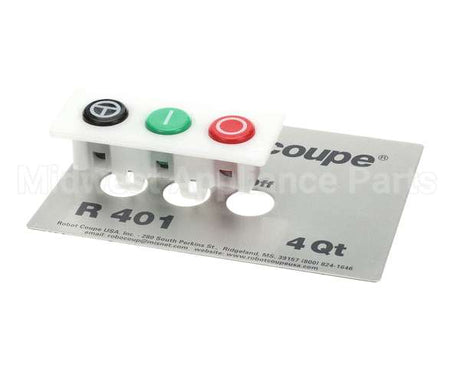 39110 Robot Coupe Switch Panel R401Us Assembly