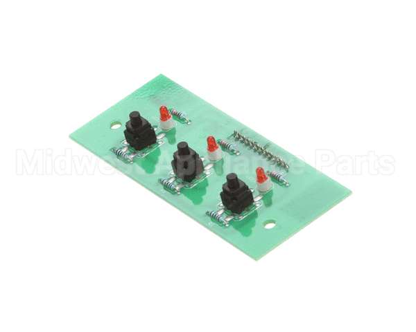 39122 Blodgett Board, 3 Button Pcb