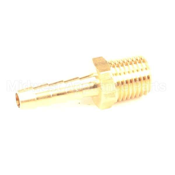 39250 Compatible Blodgett Fitting, 1/4 Barb X 1/4 Npt Bra