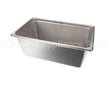 39368 Giles Pan, Breading, Ss, 8-In, W/Hole & Emboss