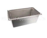 39368 Giles Pan, Breading, Ss, 8-In, W/Hole & Emboss
