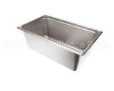 39368 Giles Pan, Breading, Ss, 8-In, W/Hole & Emboss