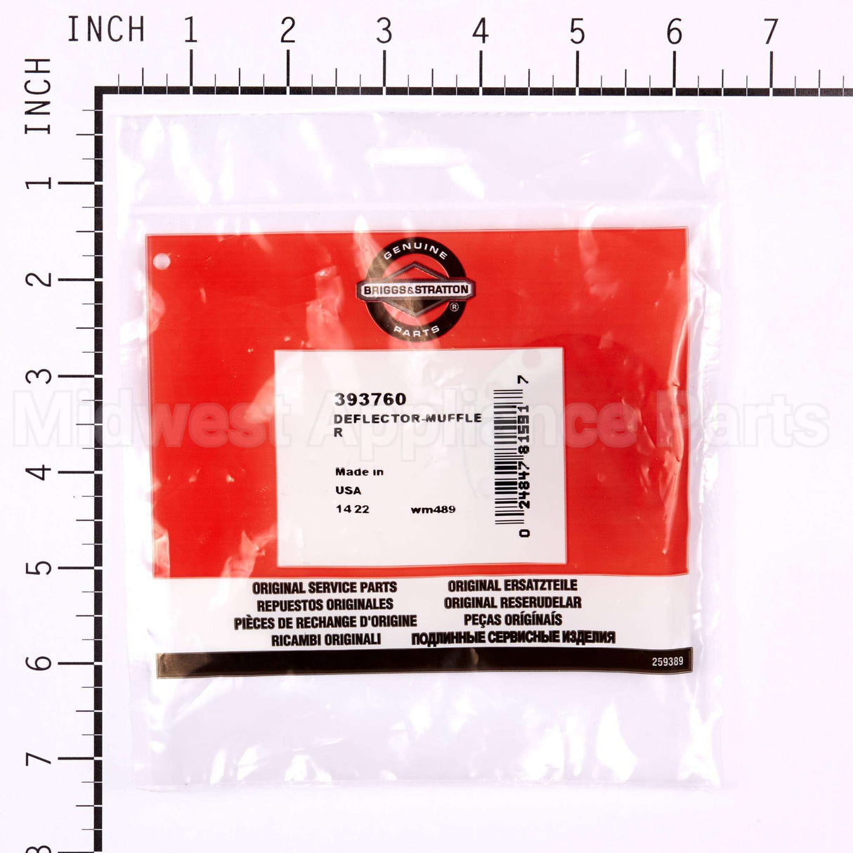 393760 Briggs & Stratton Deflector-Muffler