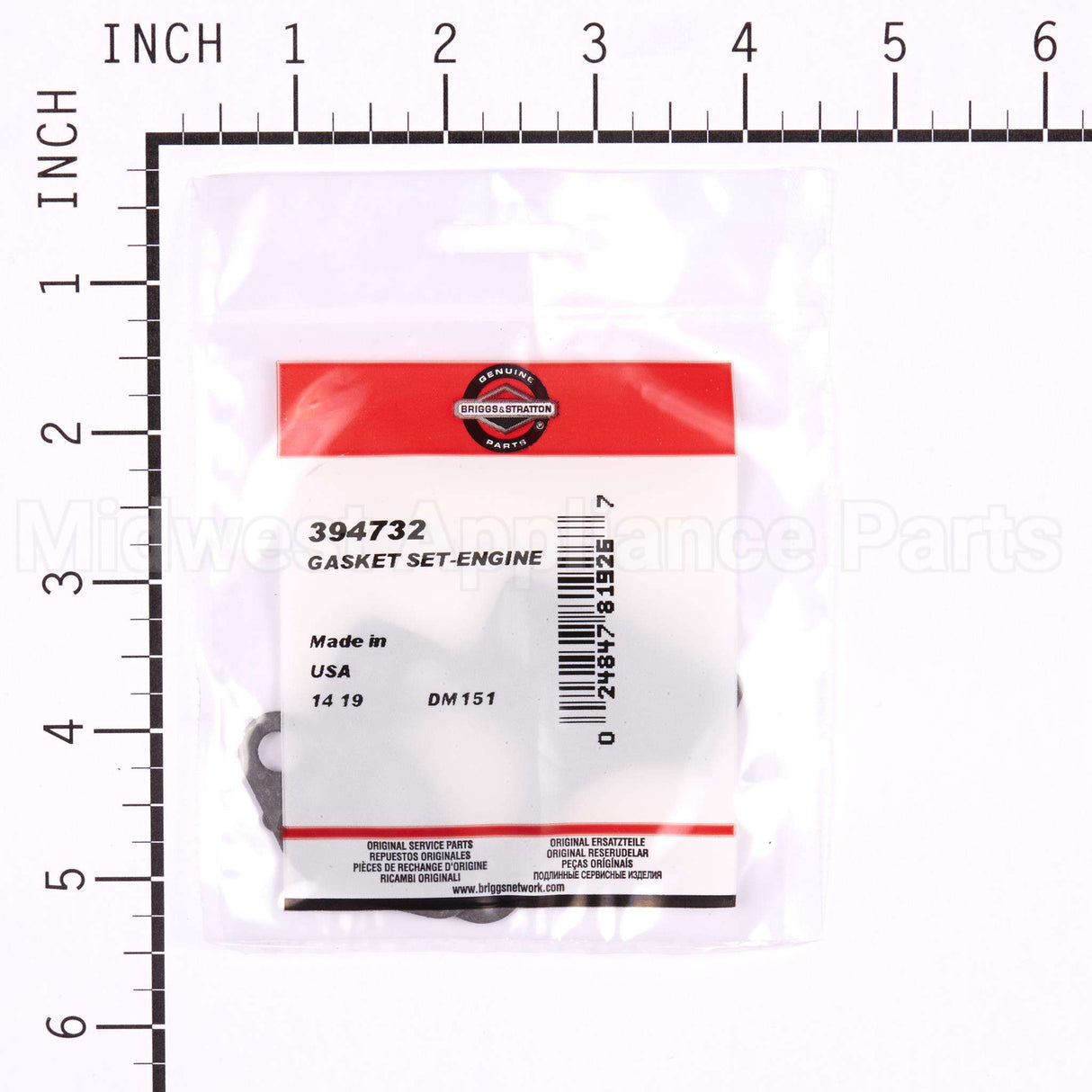 394732 Briggs & Stratton Gasket Set-Engine
