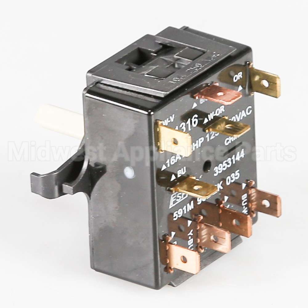 3953144 Whirlpool Switch-Rotary 5 Pos Fabr